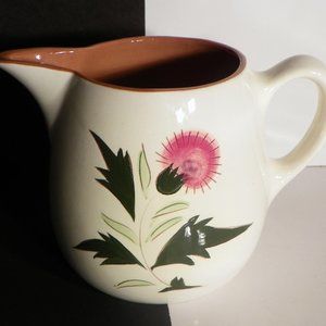 Stangl THISTLE Pitcher 32 ounce One Quart Pottery